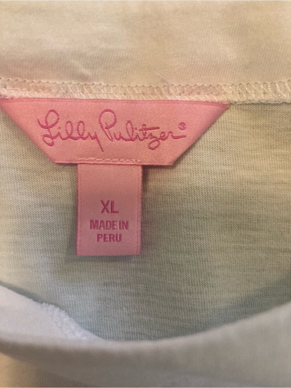 Lilly Pulitzer Green, Aqua & White Ruffle-Trim Tops - Set of 5 - Picture 3 of 16